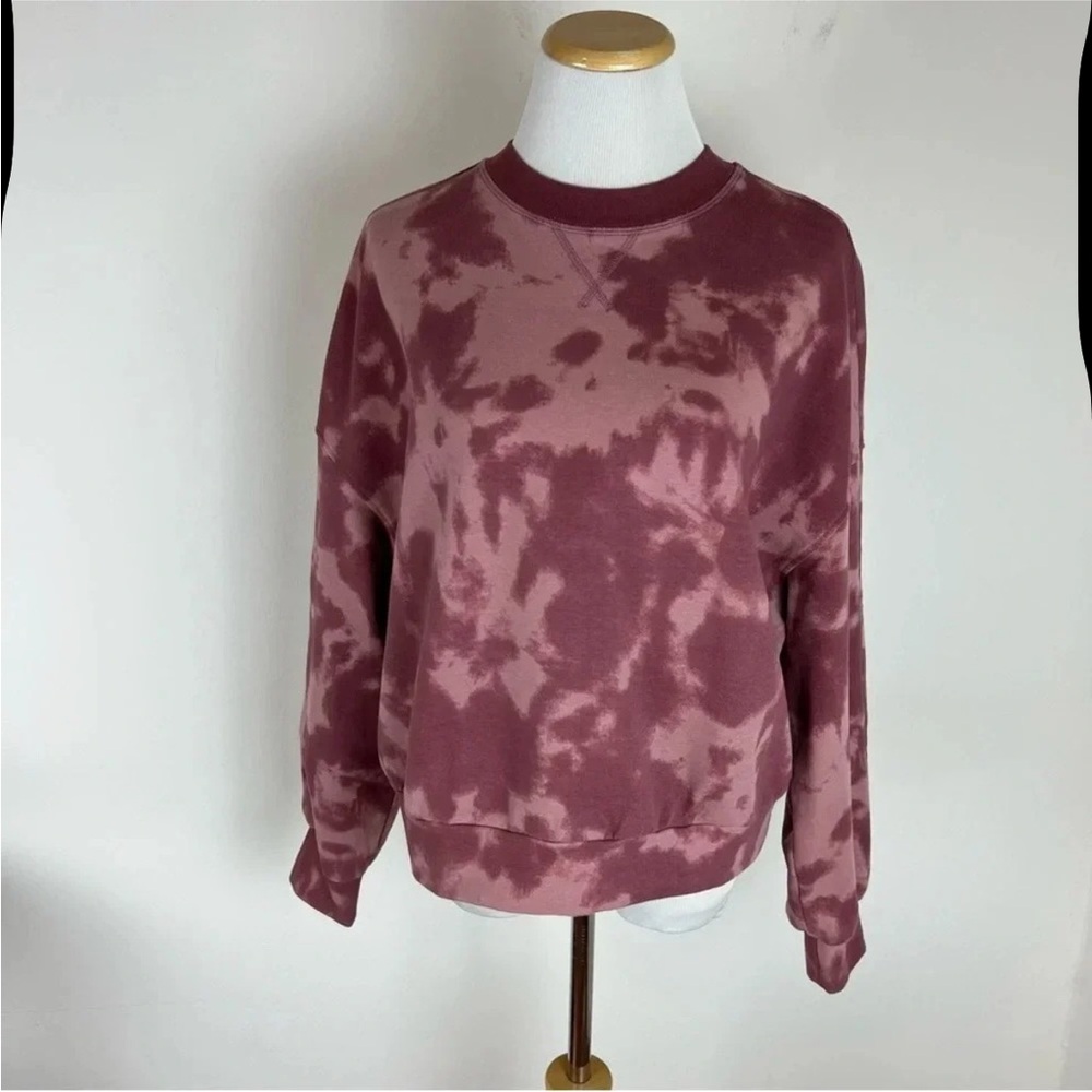 Varley Mauve Tie-Dye Sweatshirt - Picture 4 of 7